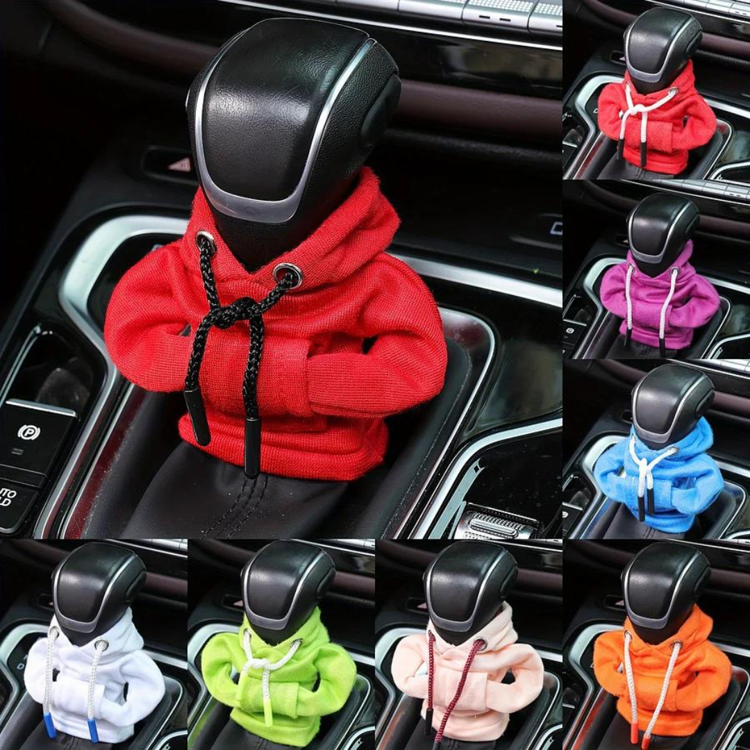 Hoodie Car Gear Shift Cover